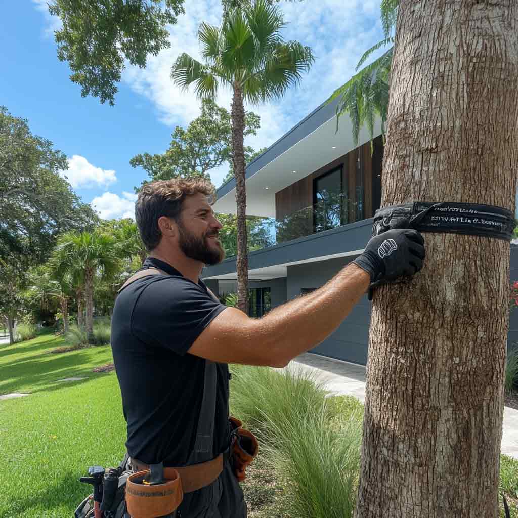 sleuthdesigner_Arborist_trimming_trees_in_a_tropical_resident_5befa94c-9c79-4f94-b029-2f98c1da2377_1 Florida Foliage