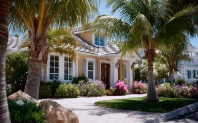 Palm Pruning in New Smyrna Beach FL